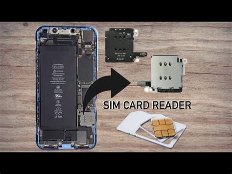 sim card reader iphone|iPhone XR – SIM card reader replacement [repair guide including .